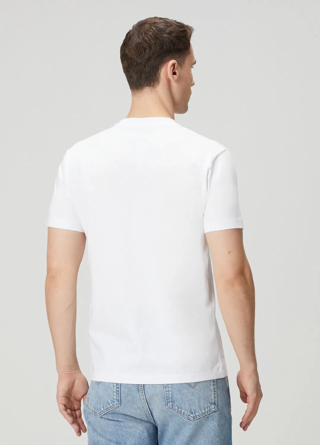 Футболка Slim Fit Versace, белый — фото 4