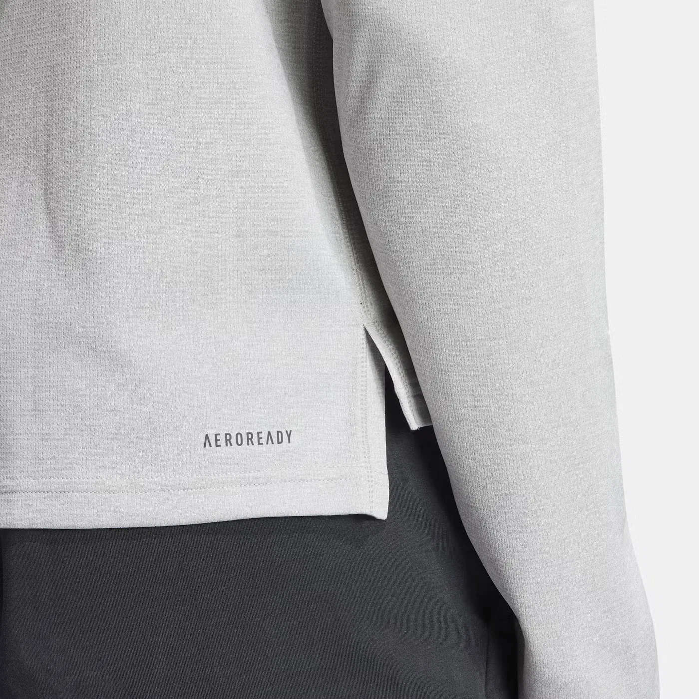 Свитшот с длинным рукавом Train Essentials Adidas, серый — фото 4