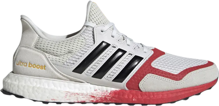 

Кроссовки Adidas UltraBoost DNA 'Grey Lush Red', серый