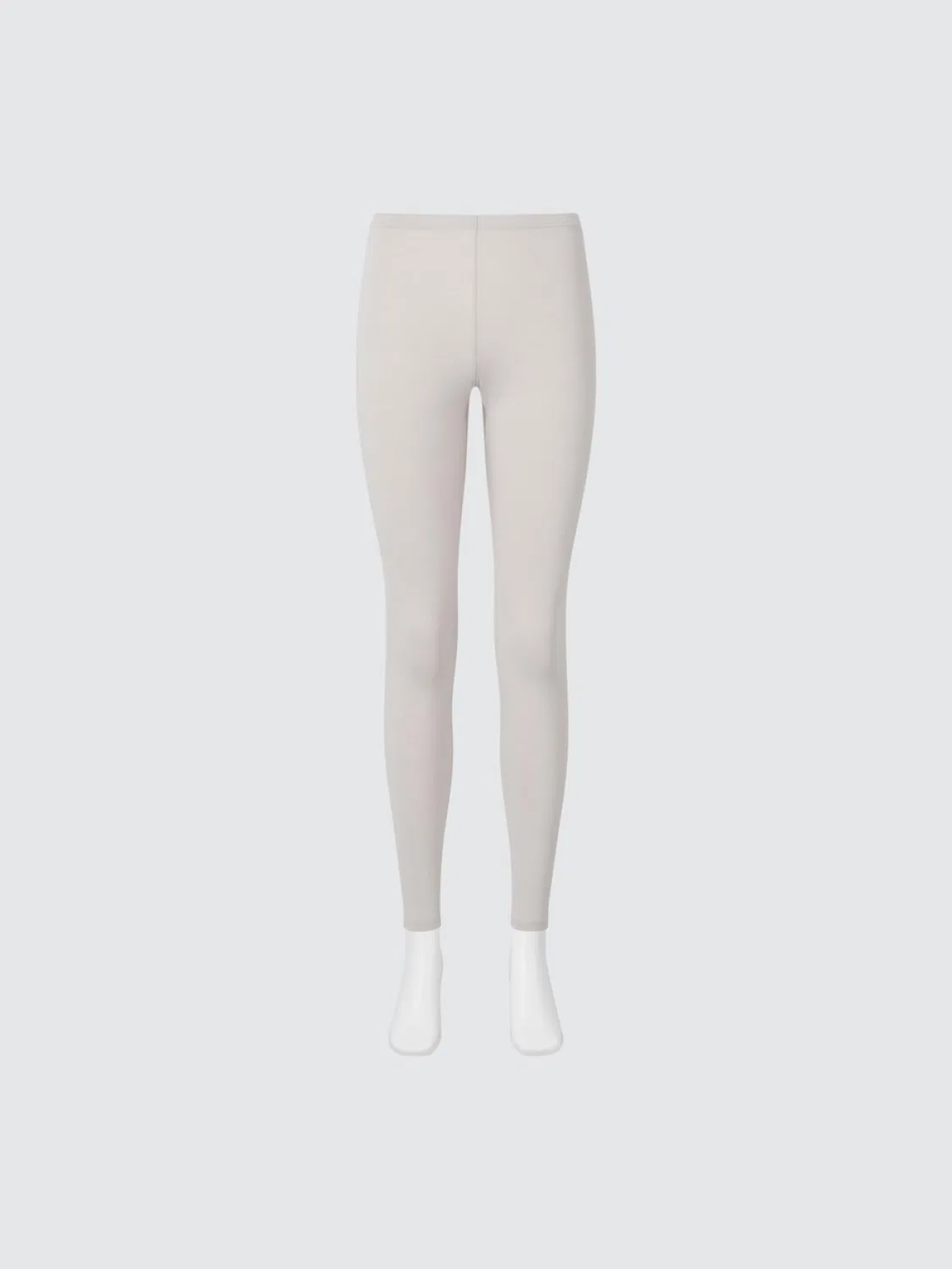 Леггинсы HEATTECH Uniqlo, светло-серый