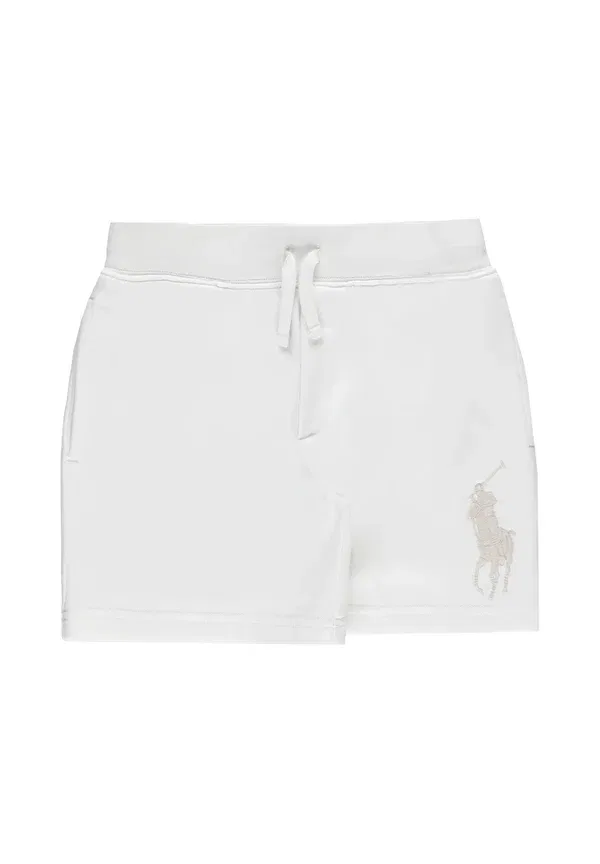 Шорты хлопковые Bermuda с конем Polo Ralph Lauren, avorio, слоновая кость