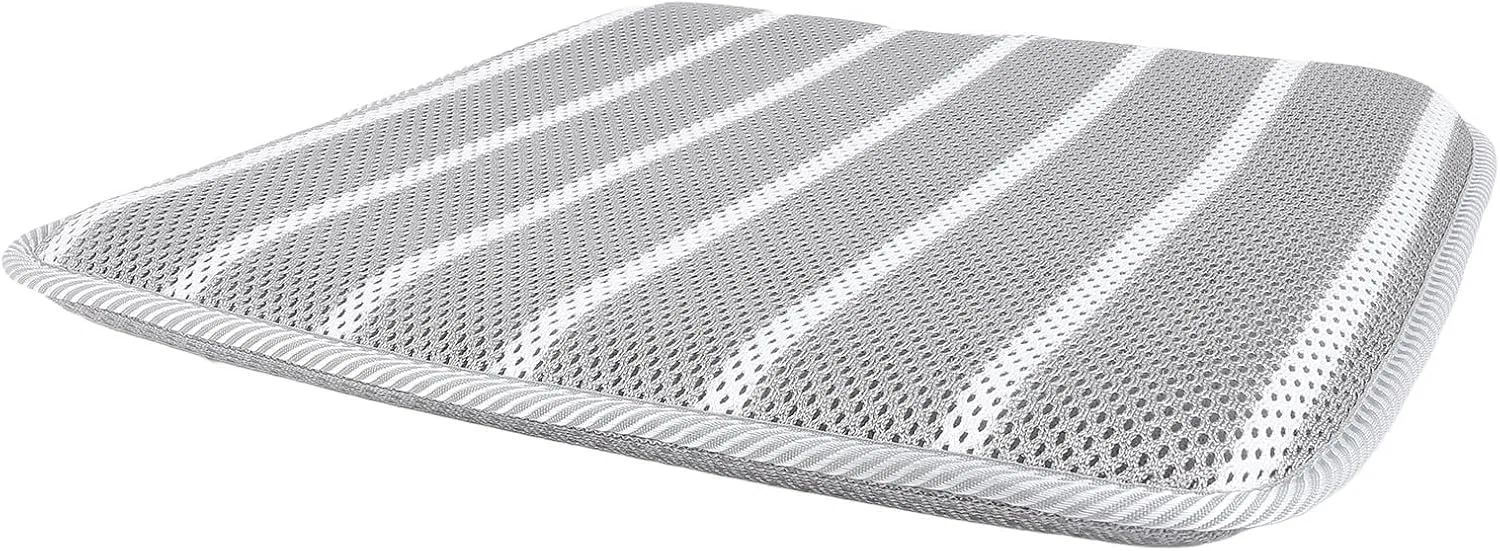 Подушка для сиденья в душе из сетчатой ткани 4D, Qudinip, 45x45x3 см