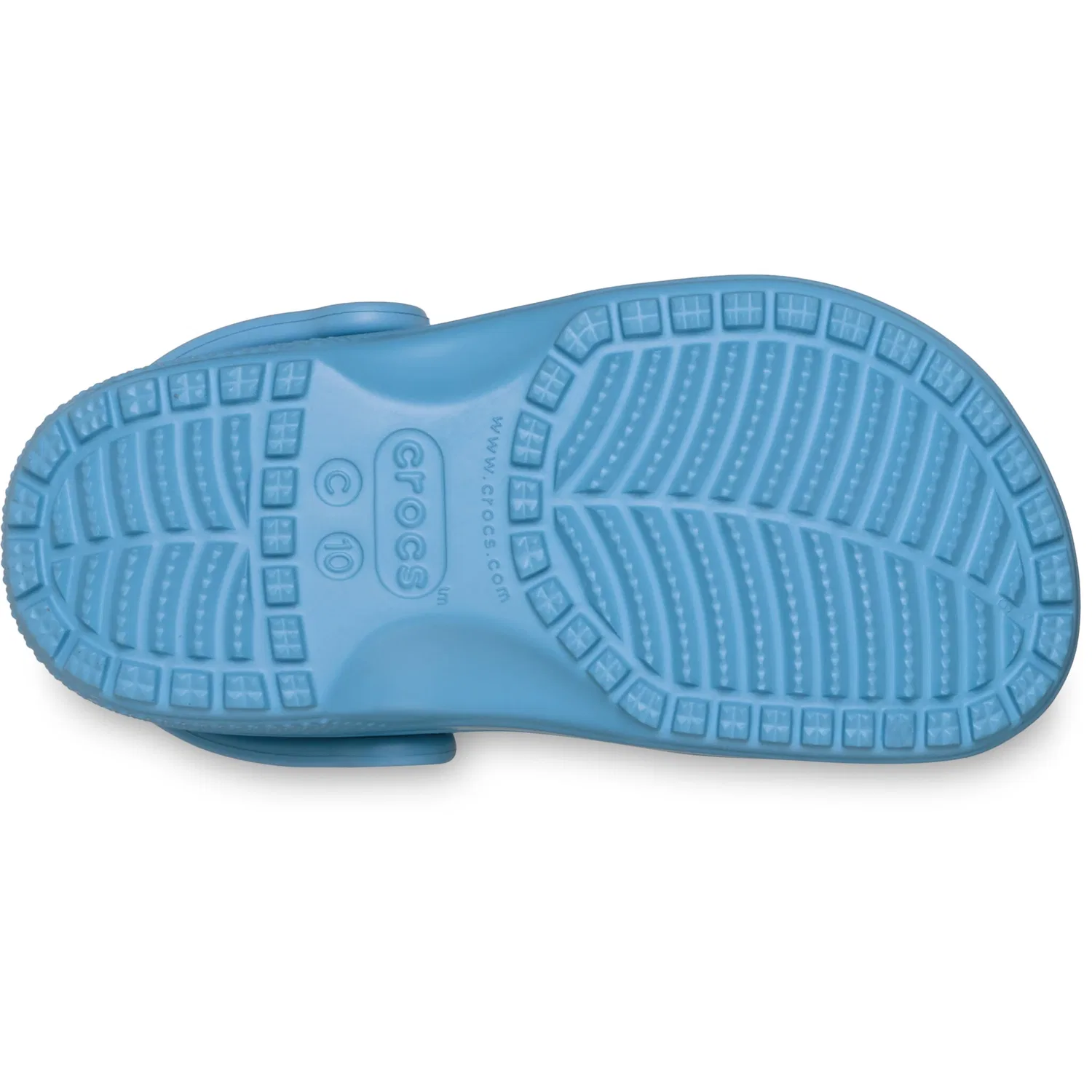 Детские клоги с ремешком на пятке Crocs, Elite Blue — фото 3