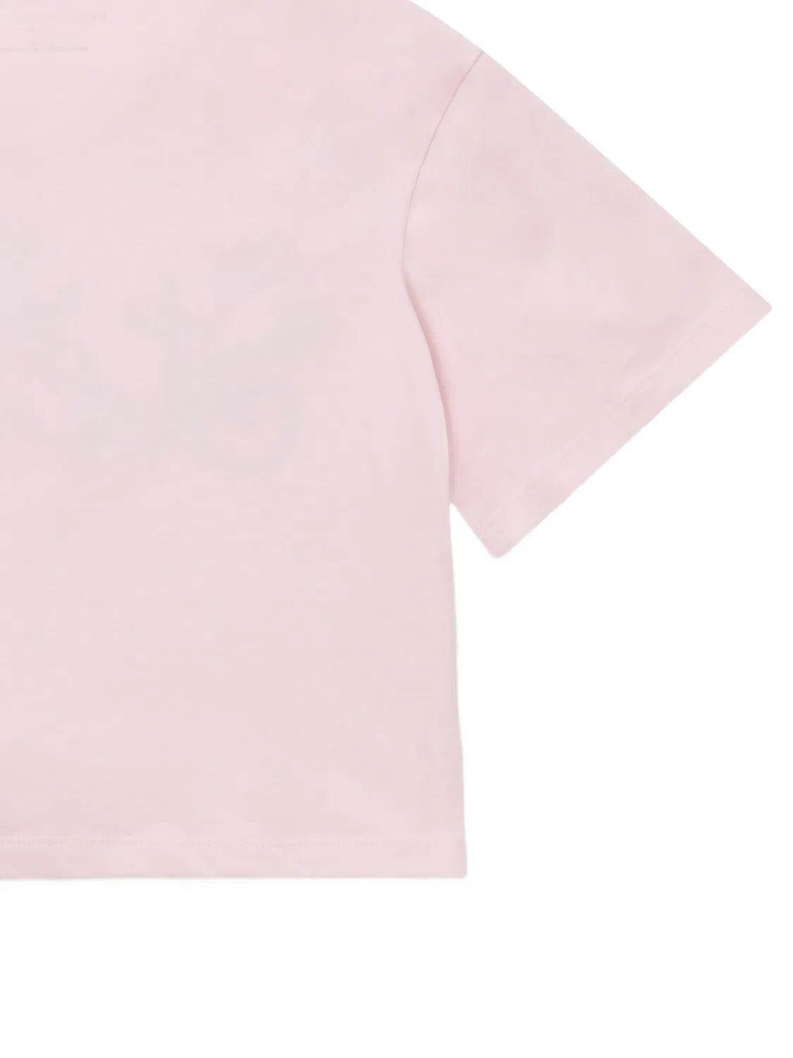 Укороченная футболка с цветочным принтом Stella McCartney, розовый — фото 4