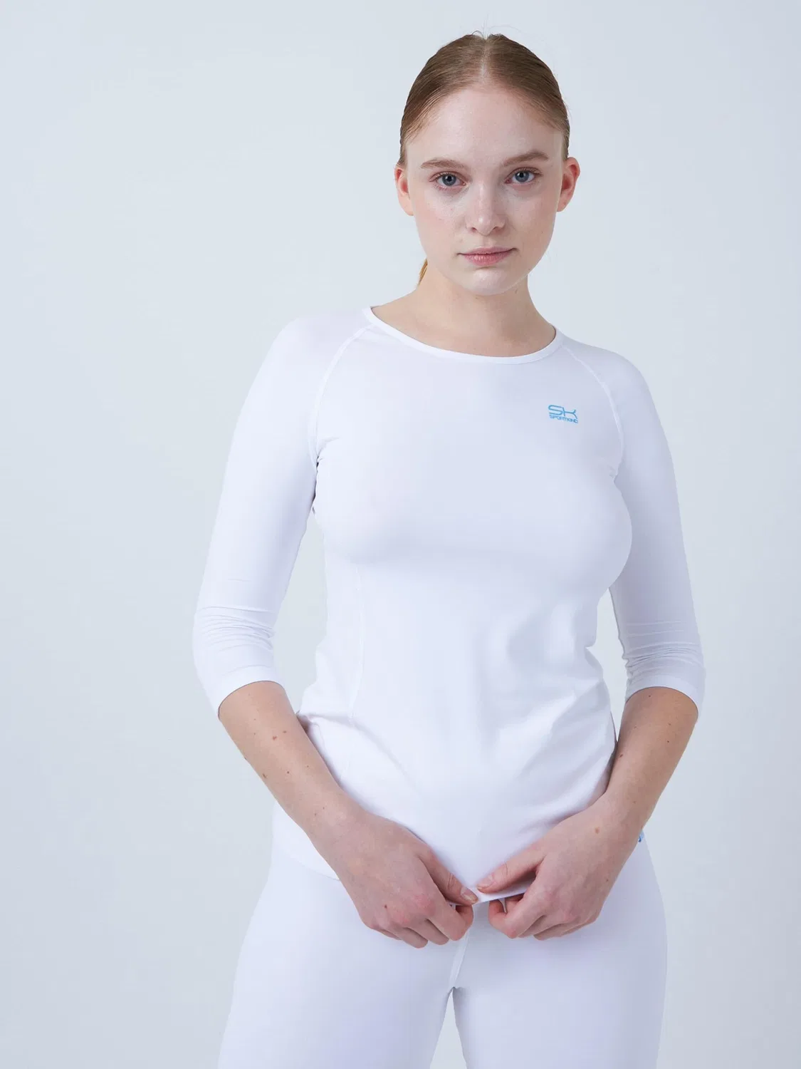 Sportkind Performance Рубашка с длинным рукавом 3/4 белого цвета — фото 2