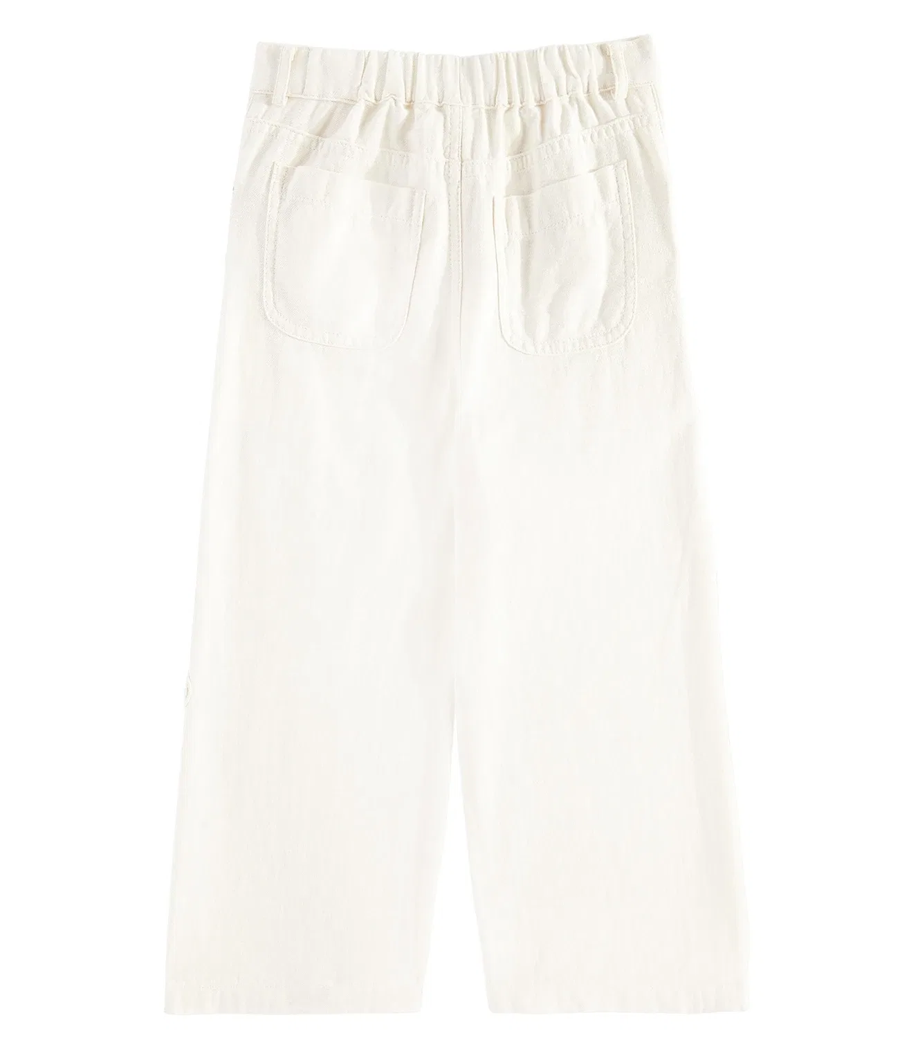 Джинсы широкие Halliday Zimmermann Kids, бежевый — фото 4