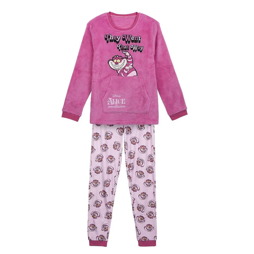 Детская пижама с длинным рукавом Disney Coral Fleece Alicia Disney, Pink
