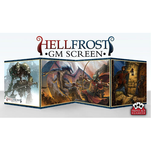

Игровое поле Hellfrost Gm Screen With Adventure