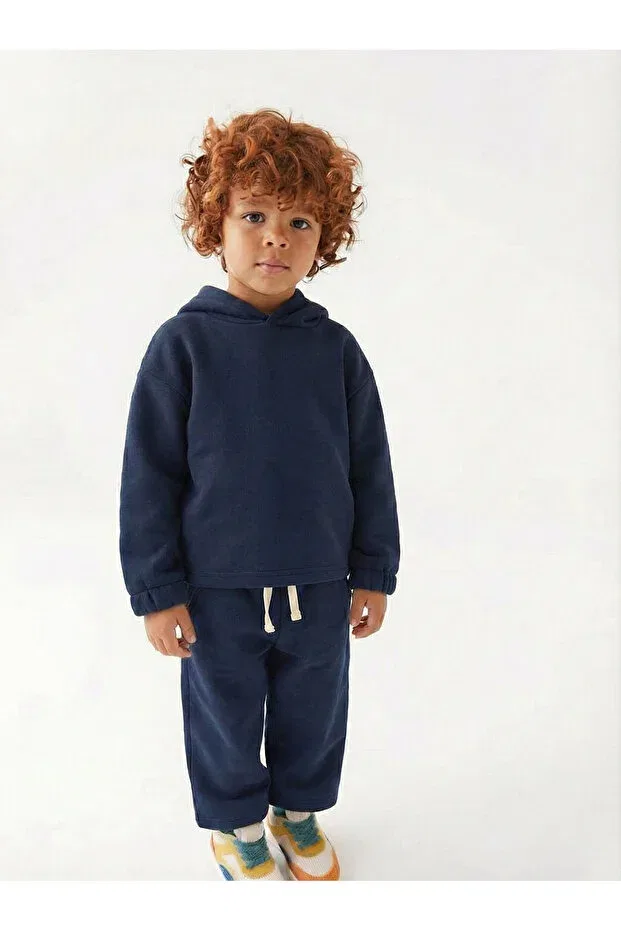 Детский комплект из худи и штанов с капюшоном Rg Brand, Navy Blue
