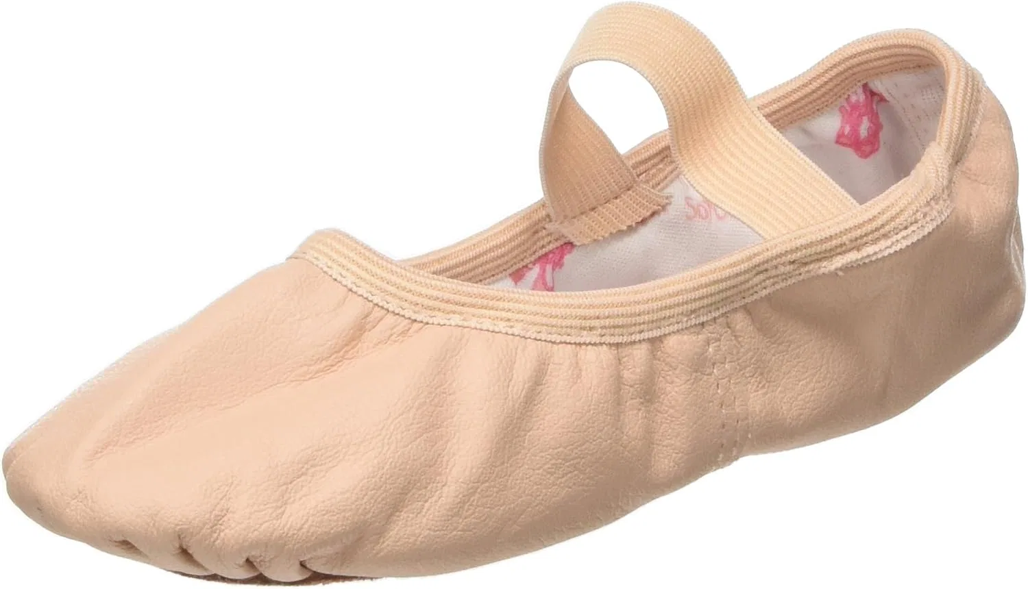 Детские балетки с мягкой кожи So Danca SD69L, Tan