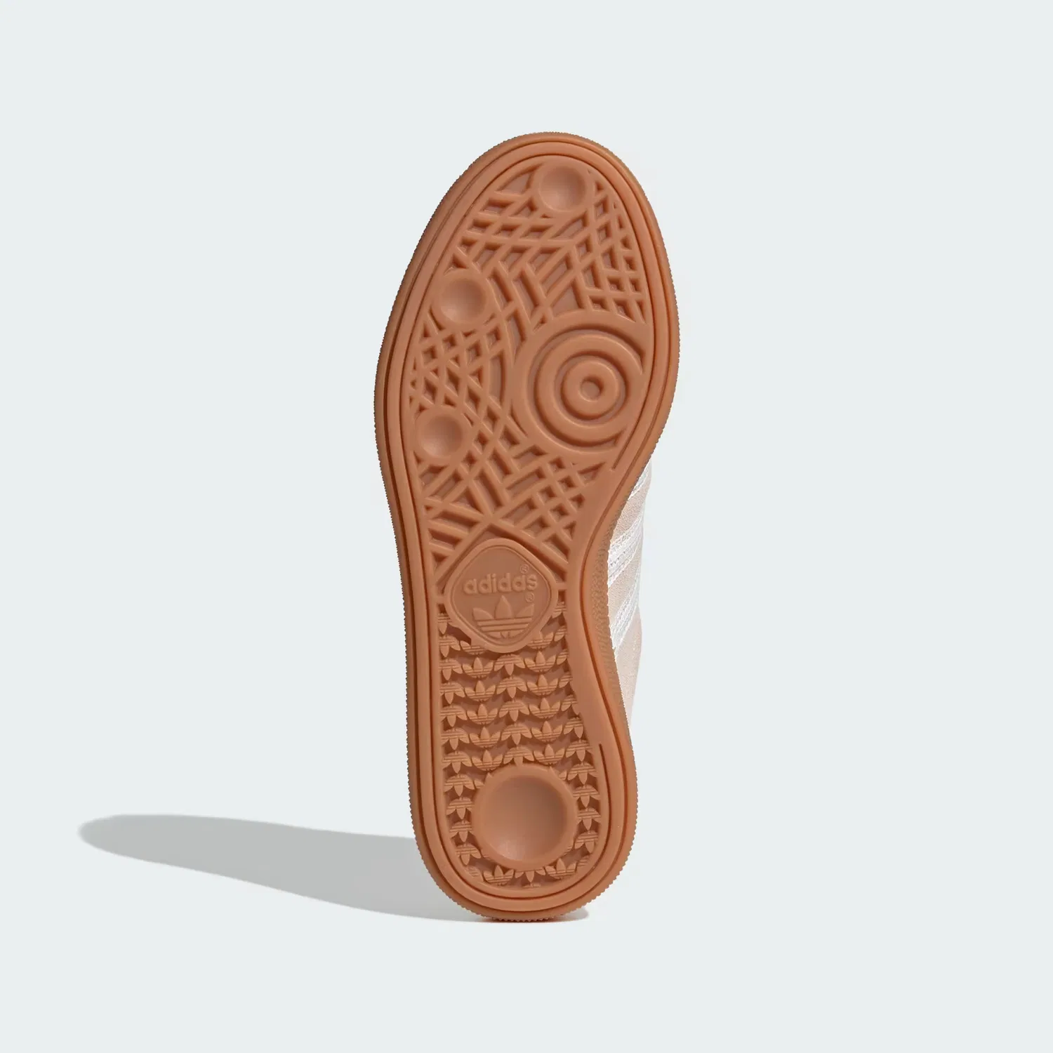 Детские кроссовки из замши Handball Spezial Adidas Originals, цвет wonder quartz/cloud white/gum — фото 3