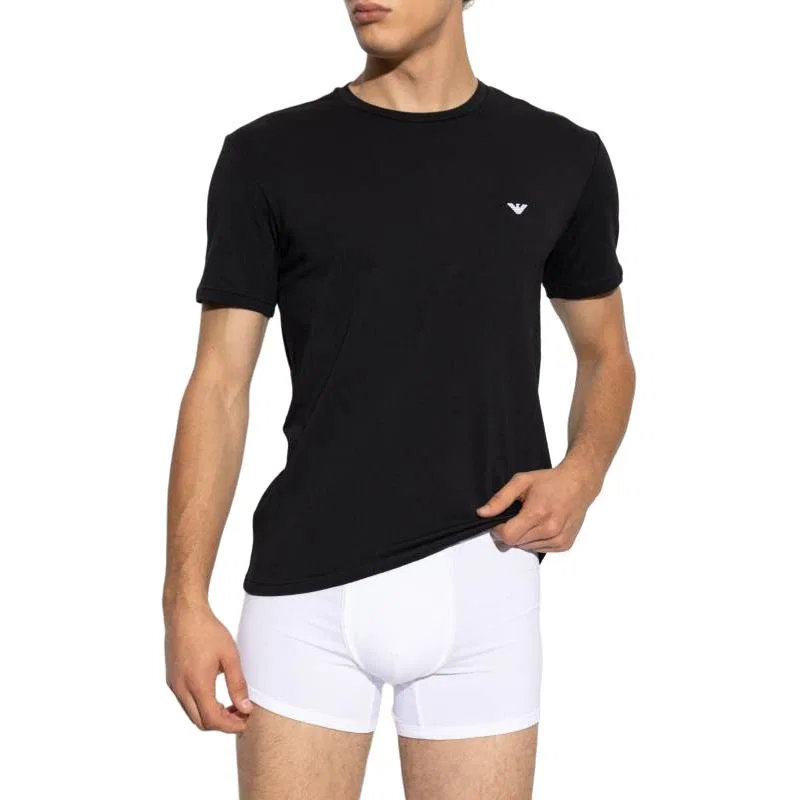 Мужская футболка Black Emporio Armani — фото 2