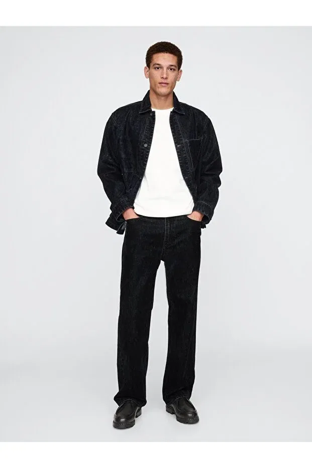 Мужские джинсы свободного кроя Gap, Navy Blue 000