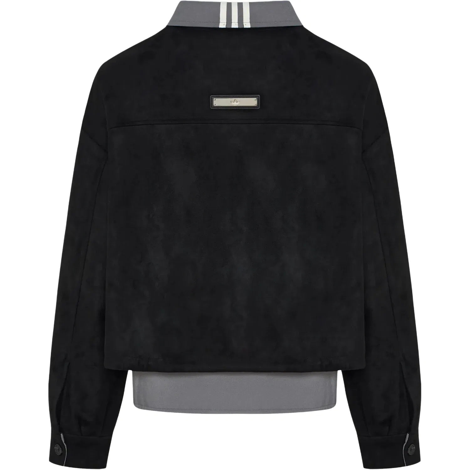 Женские брюки 3S Deluxe W Jacket Asia Sizing 'Black Grey' adidas, Black Grey — фото 2