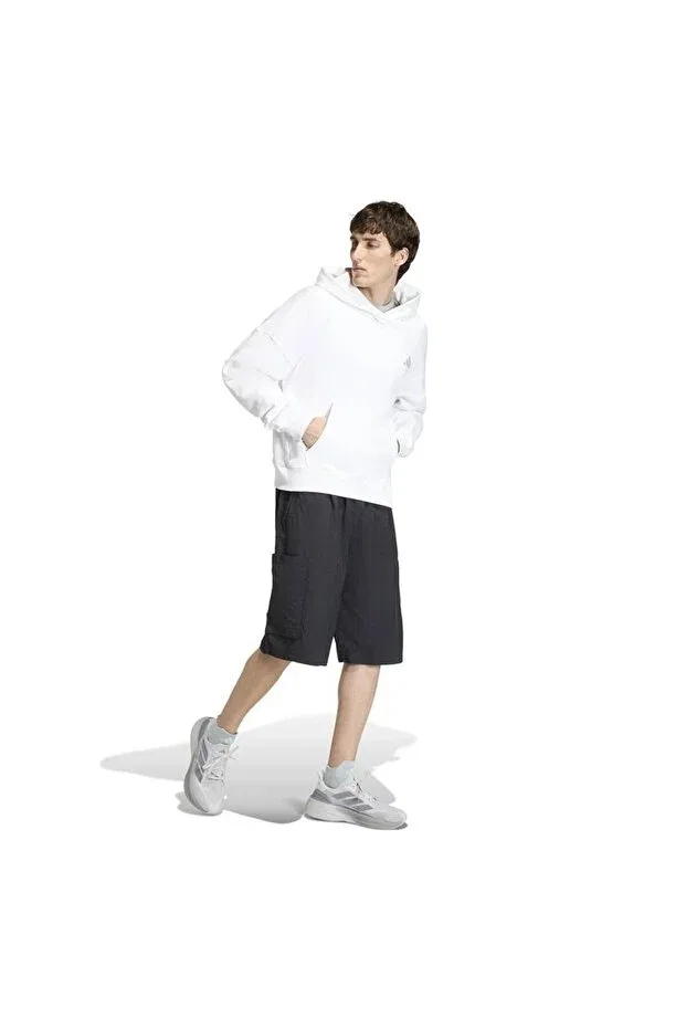 Детское худи для девочек джинсовое Adidas, White — фото 4