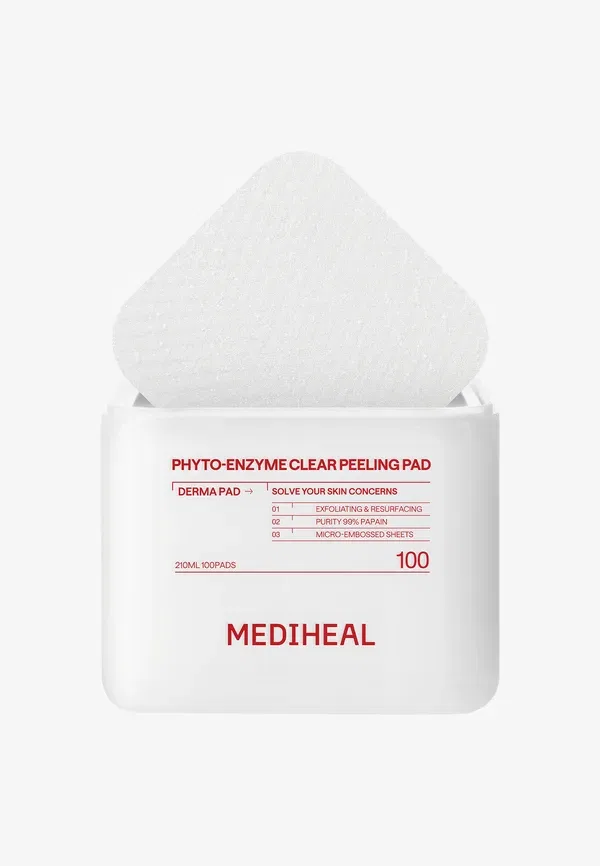Фитоферментные пилинг-подушечки - тоник 200 мл Mediheal — фото 2