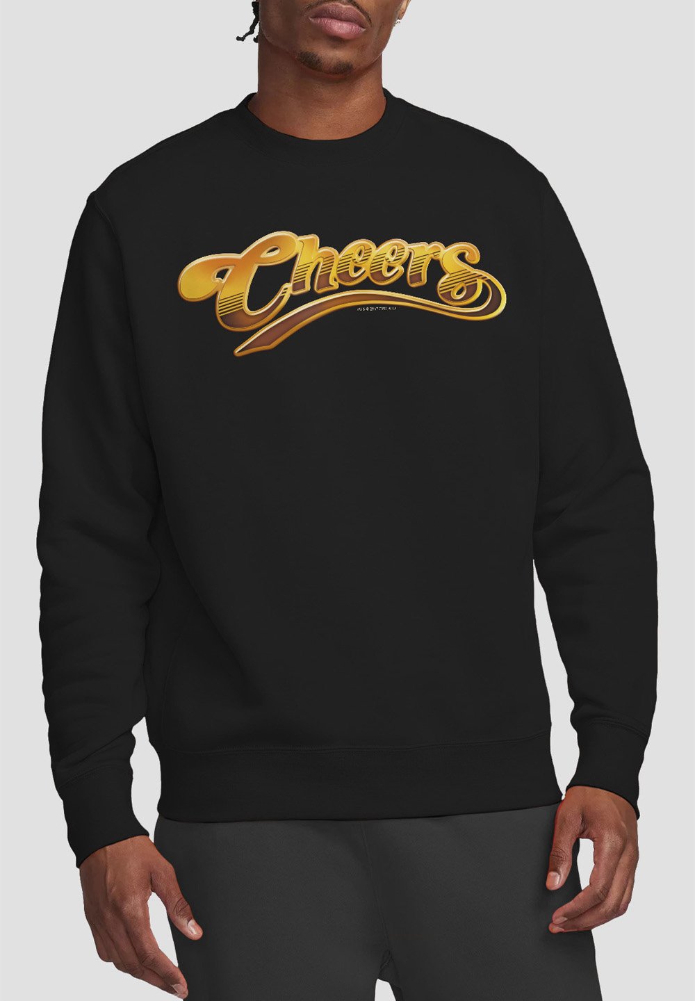 

Толстовка CHEERS LOGO Cotton Soul, черный