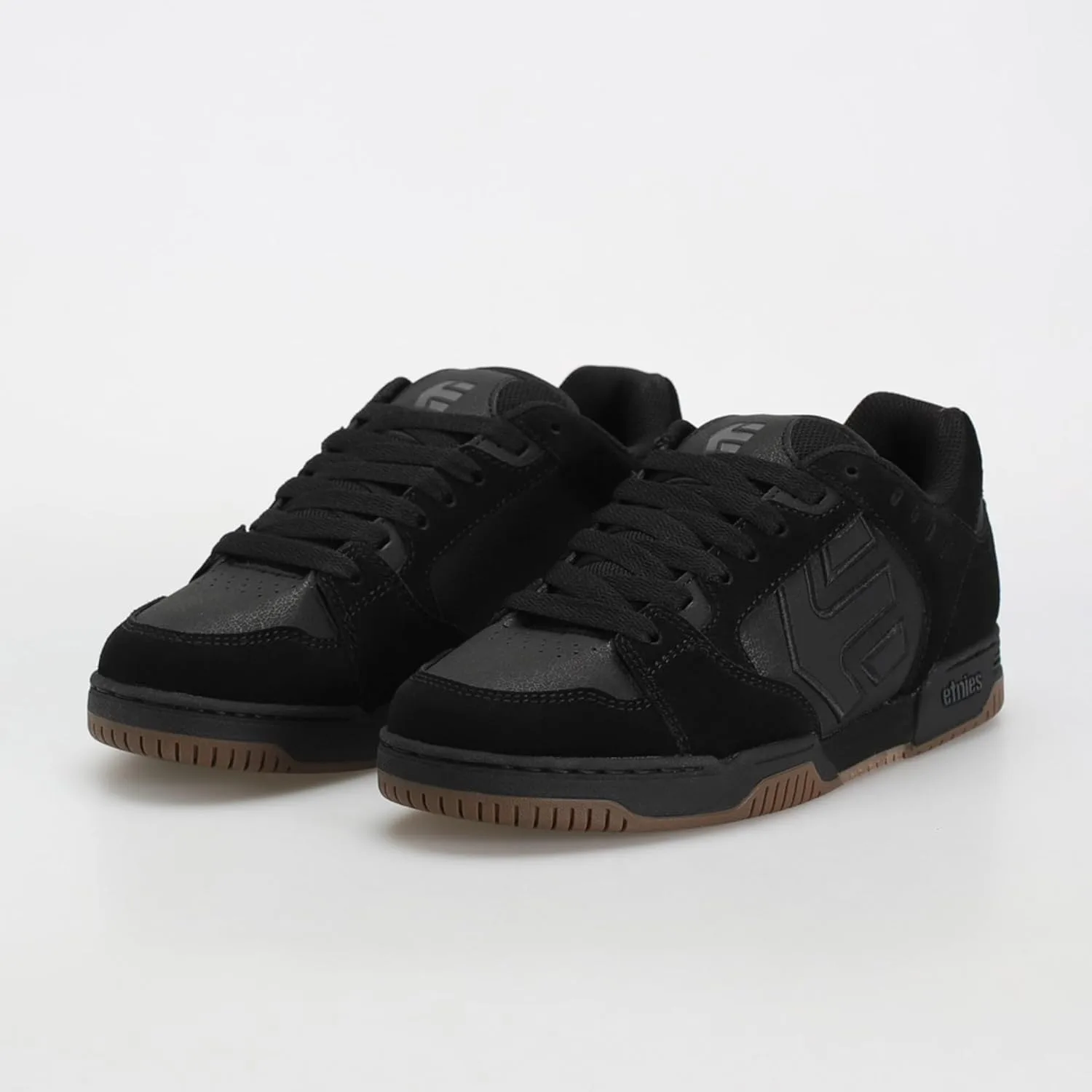 Мужские низкие скейтбордные кроссовки Etnies Faze Puff, черный — фото 4