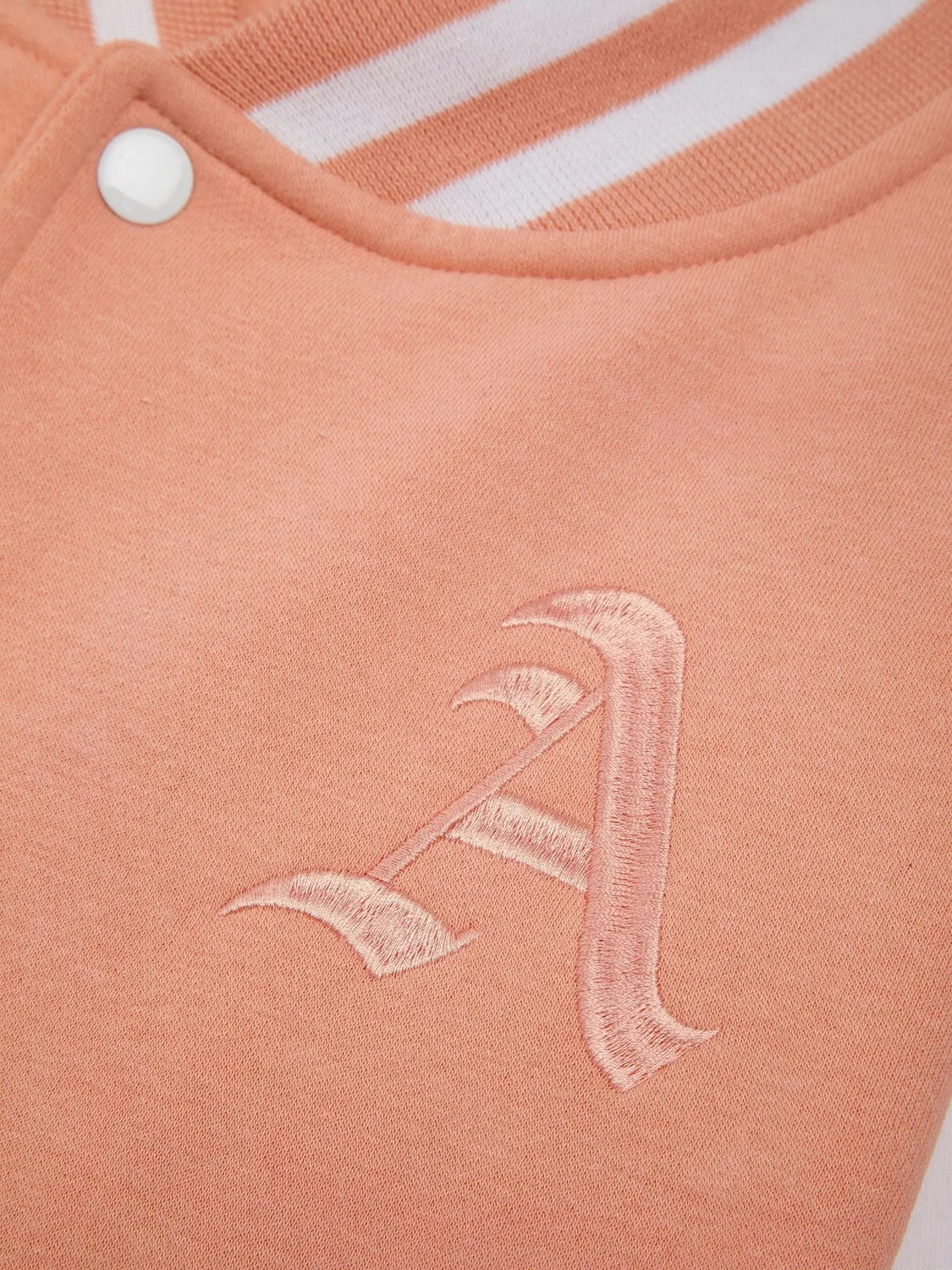 Бейсбольная куртка Dollymix Varsity Jacket, нюд — фото 2