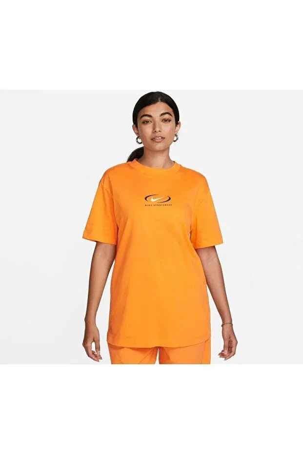 Женская футболка с принтом Sportswear Nike, Orange