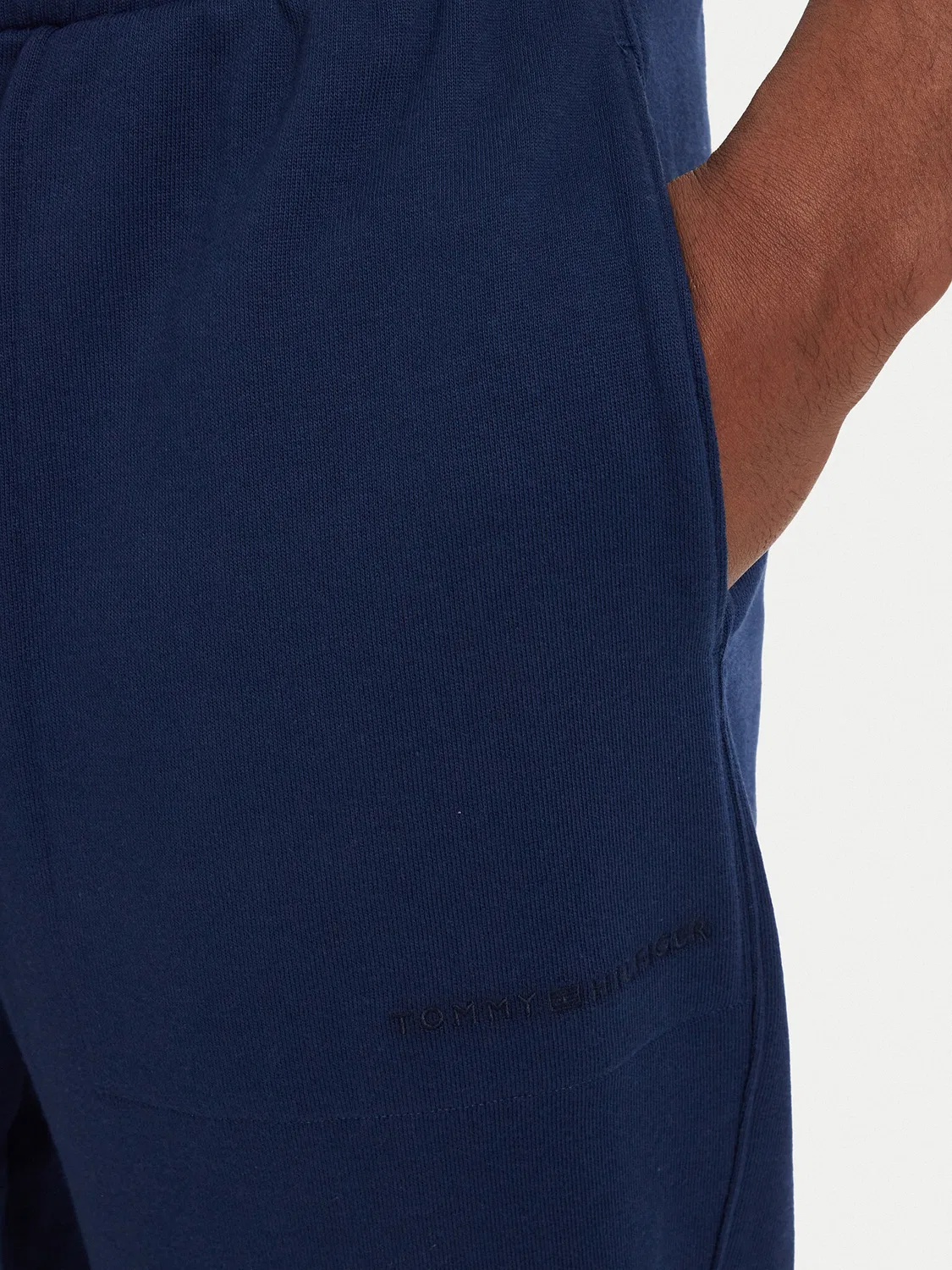 Мужские спортивные брюки свободного кроя Essential Tommy Hilfiger, темно-синий — фото 4