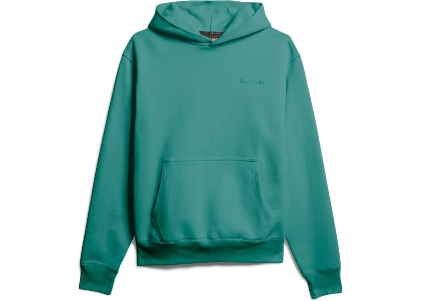 Унисекс худи без принта Adidas, True Green