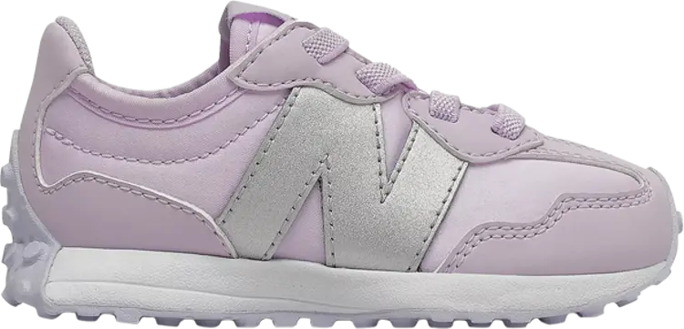 Кроссовки New Balance 327 Toddler 'Astral Glow Silver', фиолетовый — фото 2