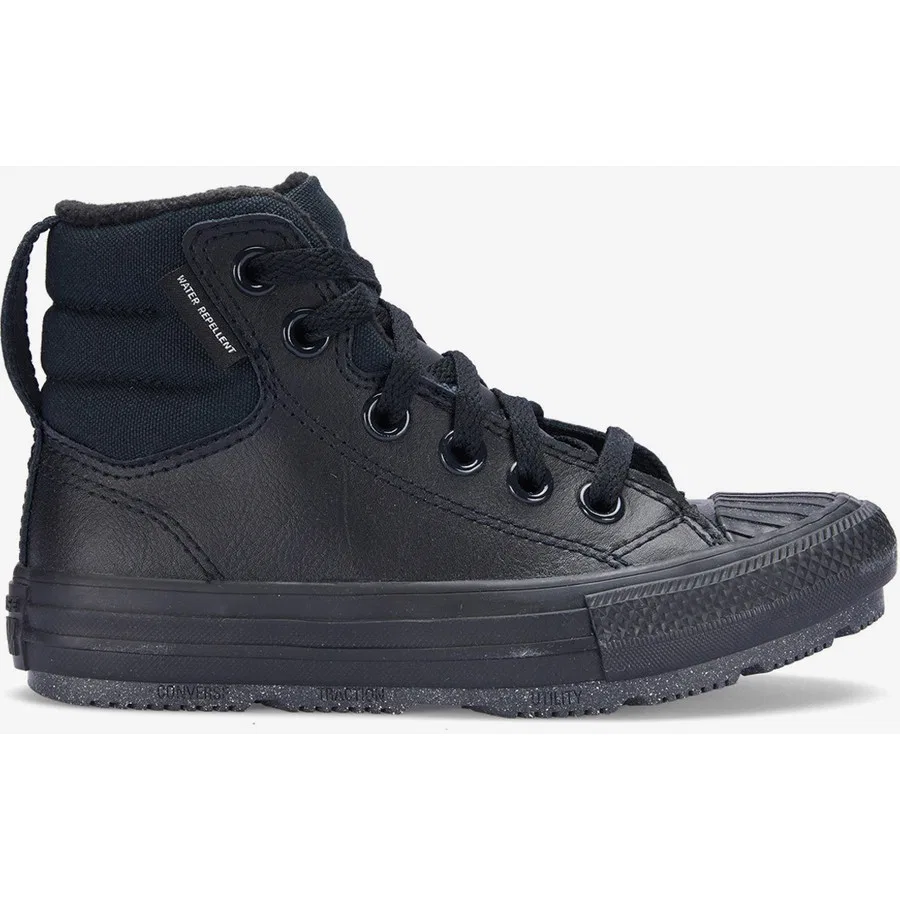 Ботинки детские кожаные Converse Chuck Taylor All Star Berkshire, Черный