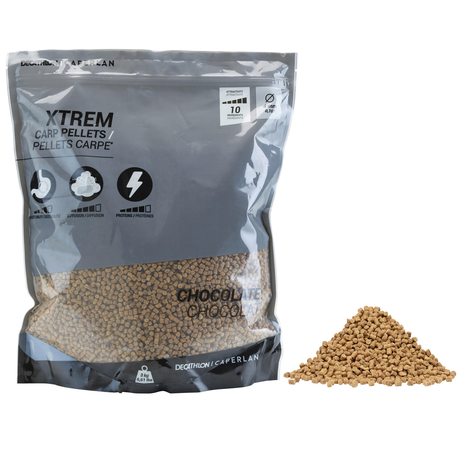 

Xtrem Carp Pellets Шоколад 3 кг 4 мм CAPERLAN