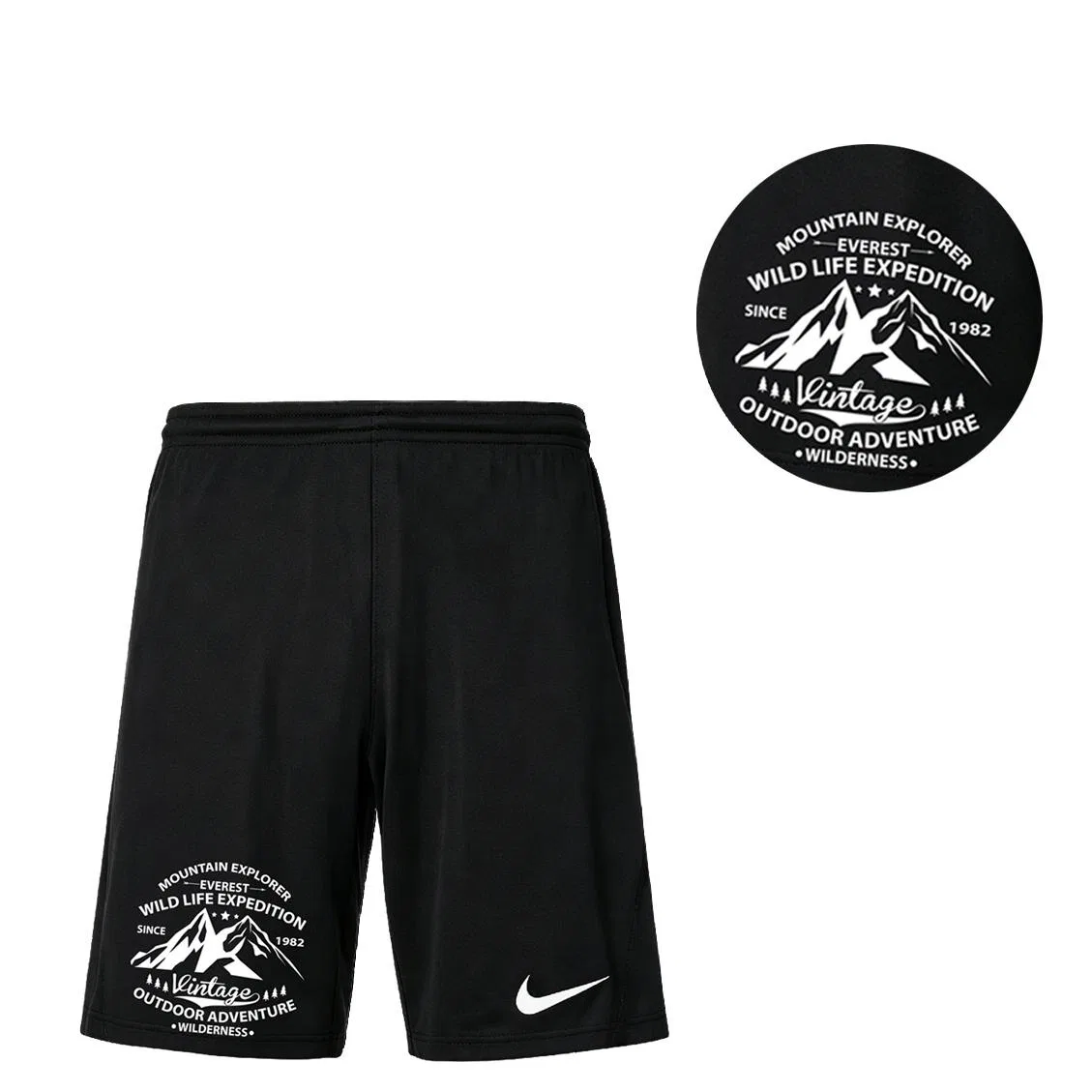 Шорты Dri Fit, Nike, Black — фото 4
