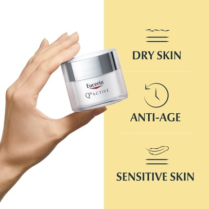 Крем Q10 Active Anti-Wrinkle Day Cream for Dry Skin 50ml — фото 2