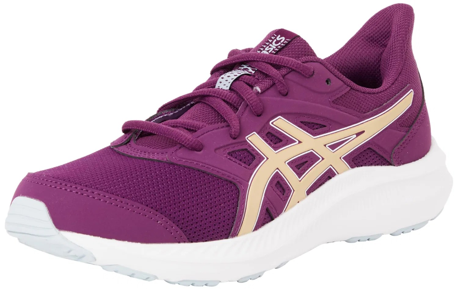 Детские кроссовки для мальчиков с амортизацией Jolt 4 Gs ASICS, Champagne Deep Mallow