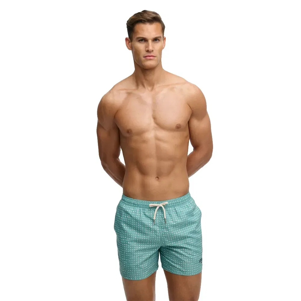Плавки Premium Printed 15 Superdry, зеленый — фото 4