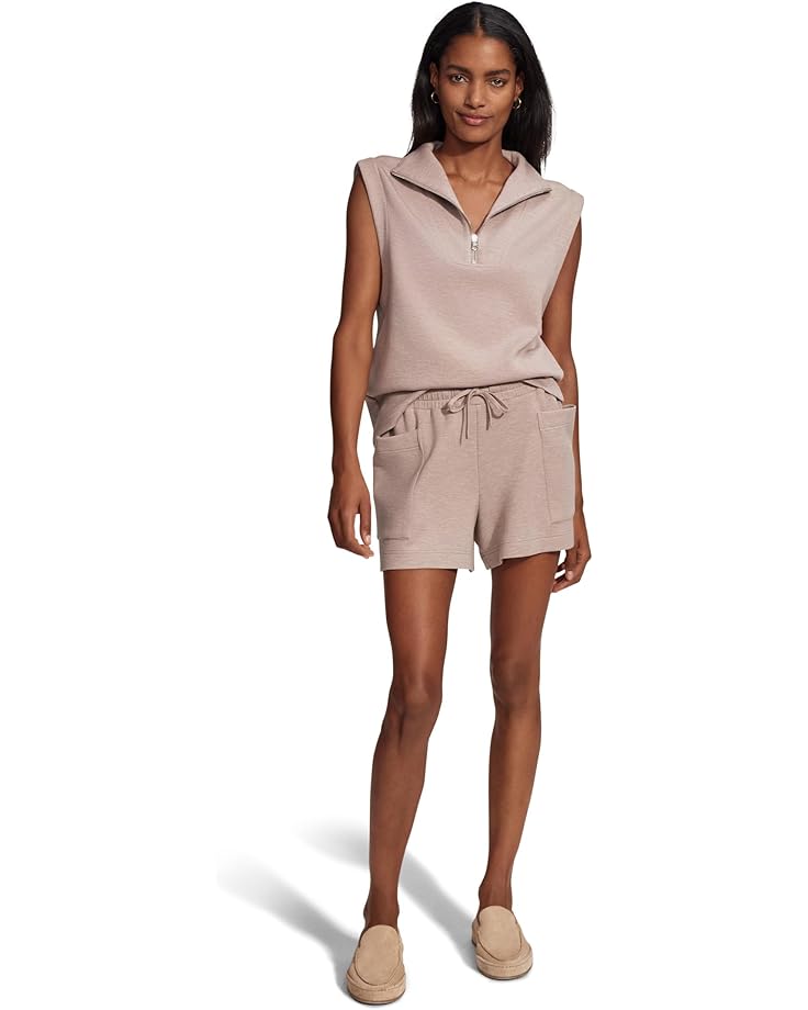 

Шорты Varley Isabella Mid-Rise Shorts, цвет Taupe Marl