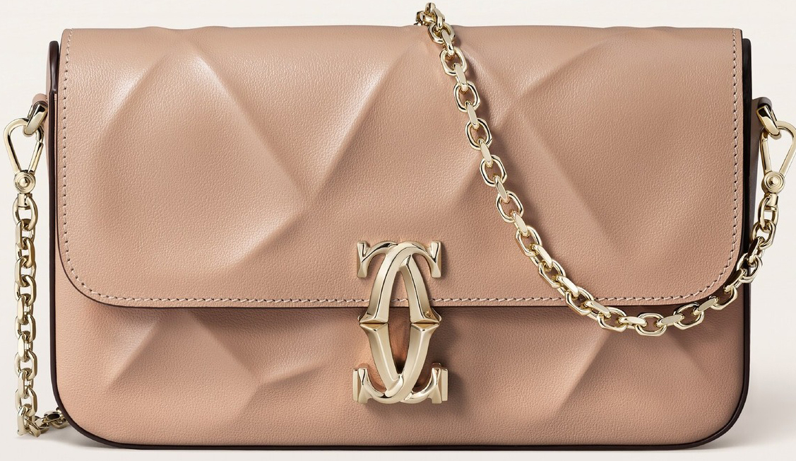 

Сумка Cartier Mini C de Cartier, бежевый