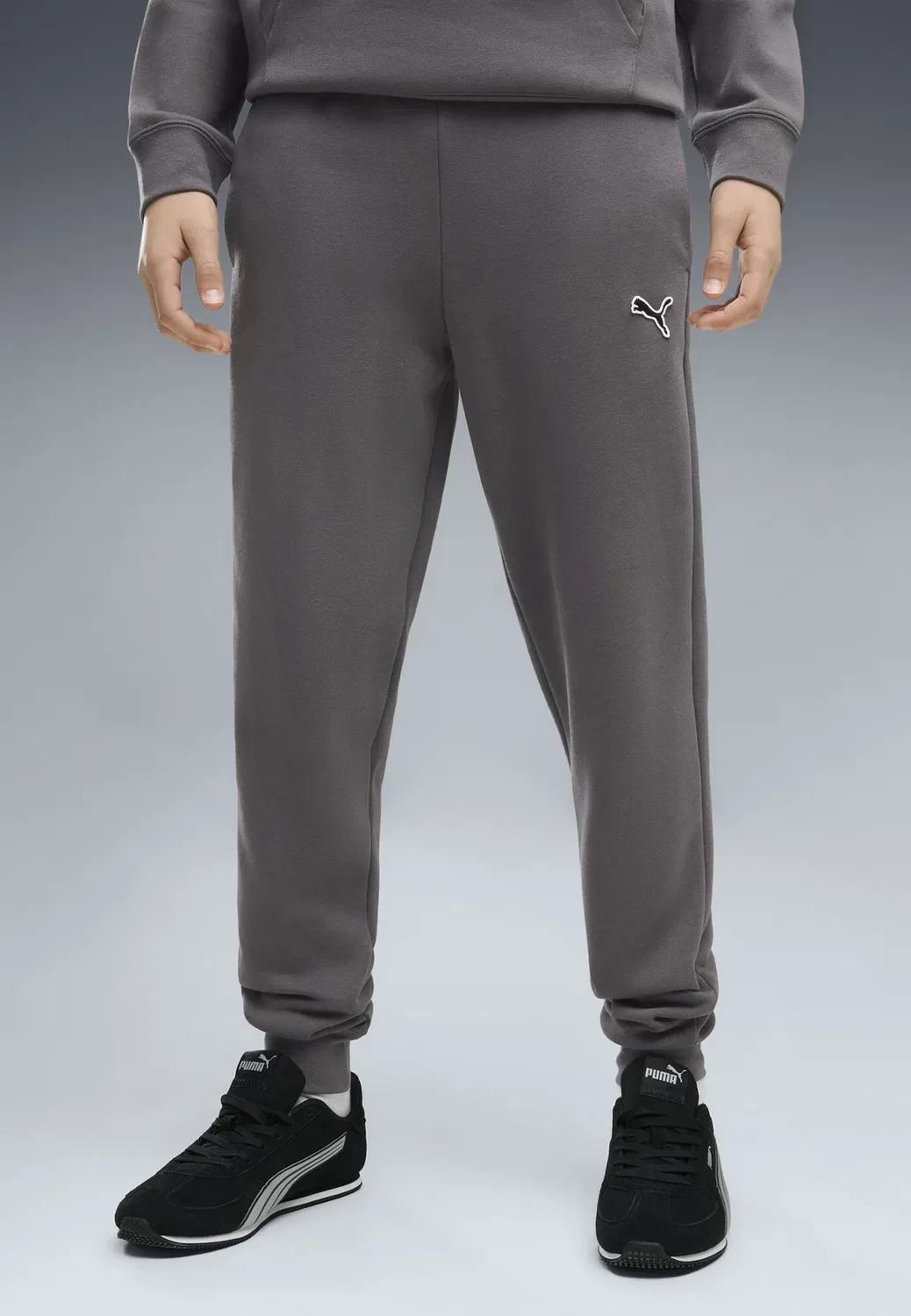 Спортивные штаны Essentials с высокой посадкой, унисекс Puma, Moody Gray — фото 3
