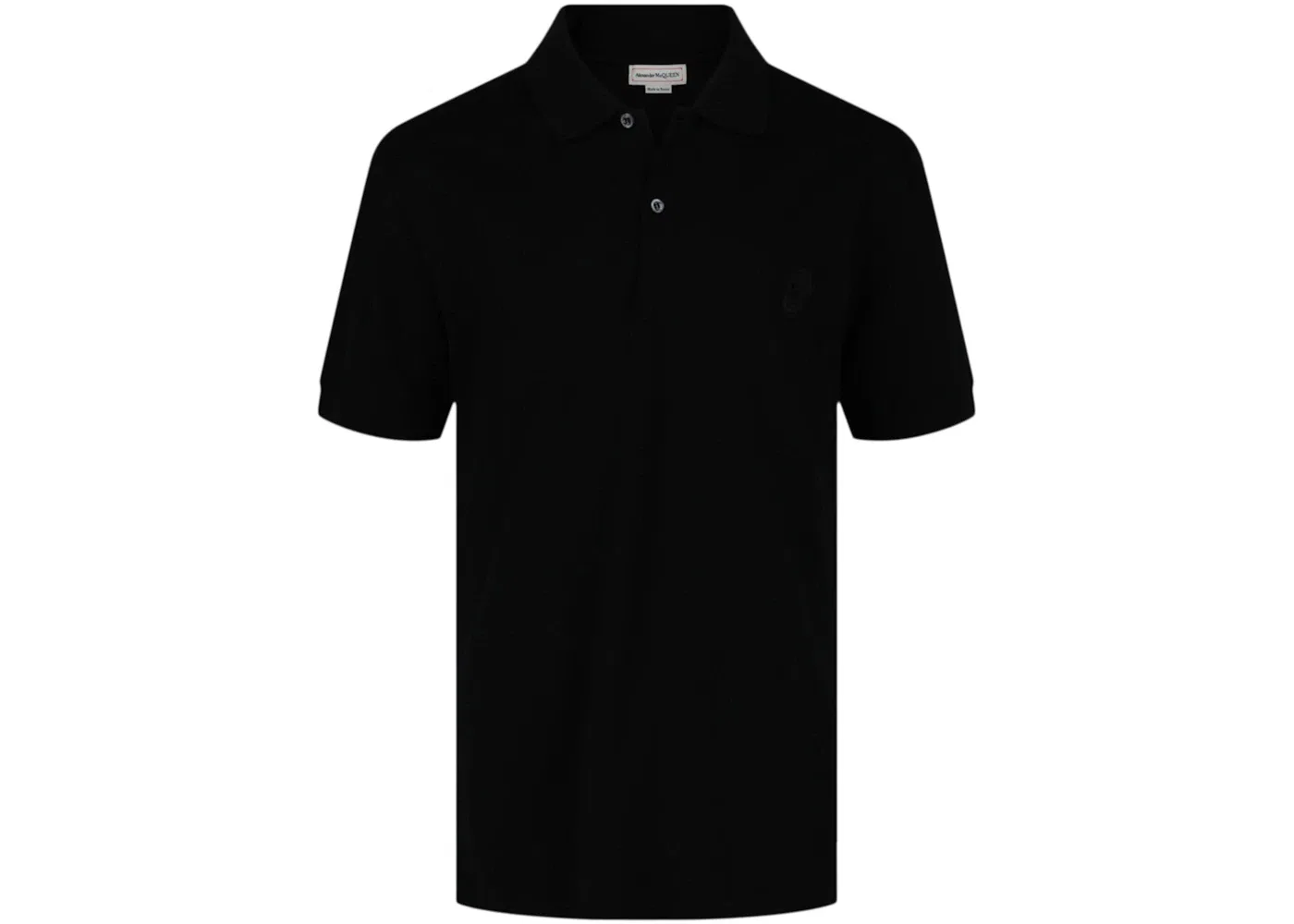 Мужское поло Alexander McQueen Polo Shirt, Black