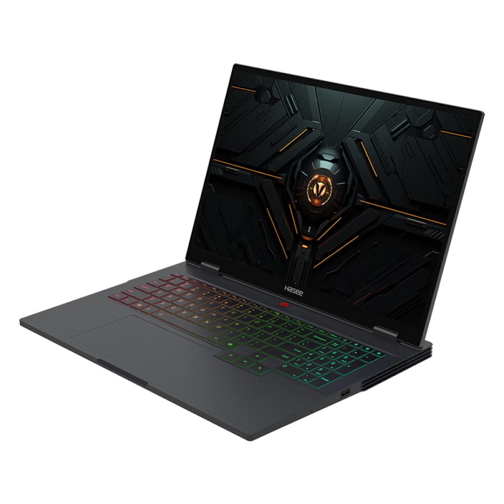 Игровой ноутбук Hasee Ares T8 Plus, 16'', 16Гб/1Тб, Intel Core Ultra 7 240H, RTX5060, серый, английская клавиатура — фото 2