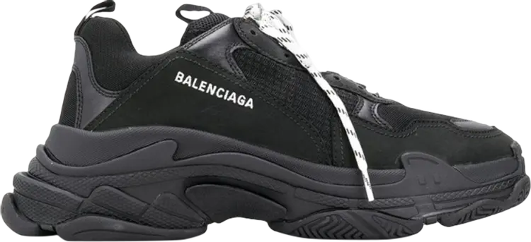 

Кроссовки Balenciaga Triple S Sneaker Black, черный