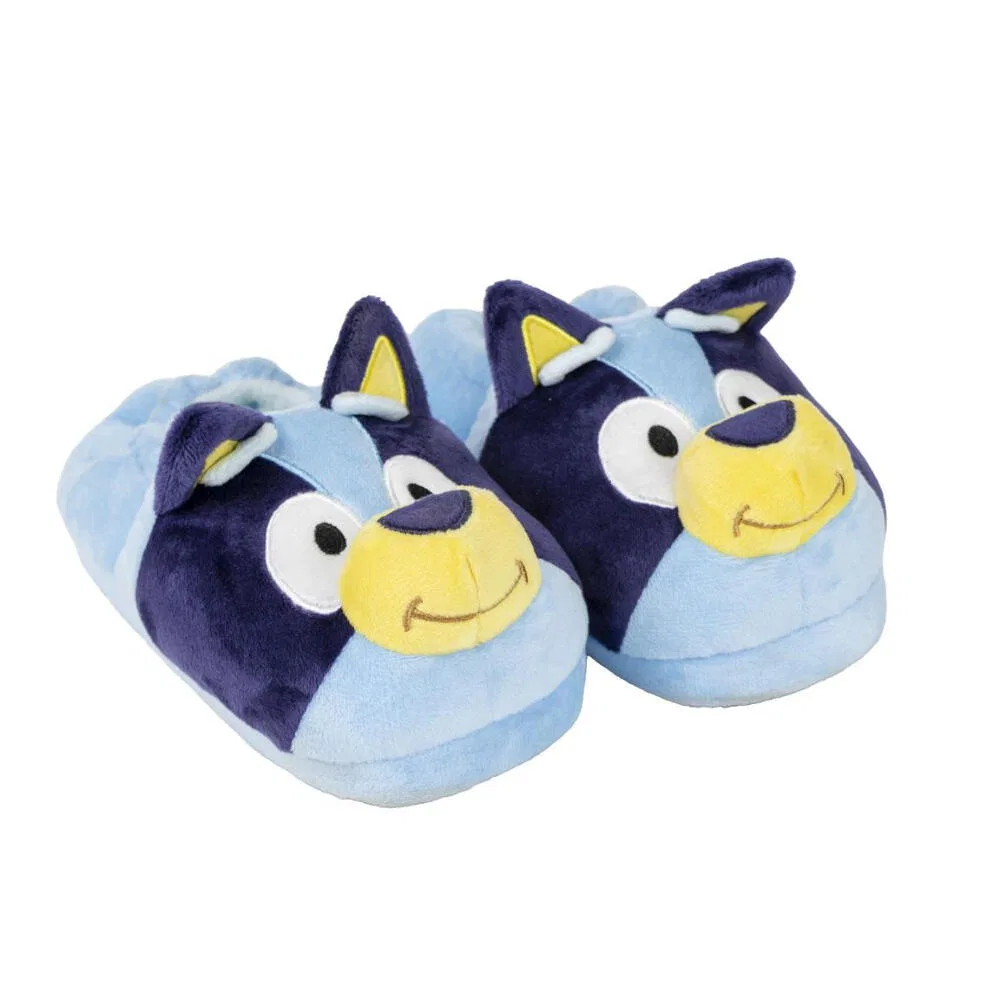 Детские шлепанцы с принтом Bluey, Bluey, Blau