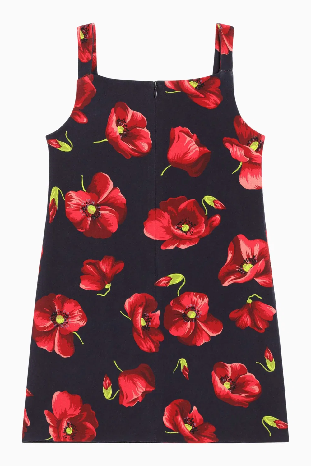 Платье с принтом мака Dolce & Gabbana — фото 2