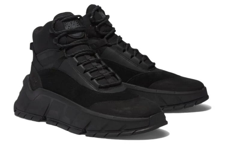 Ботинки мужские Timberland Turbo Low Hiking в спортивном стиле, черный — фото 2