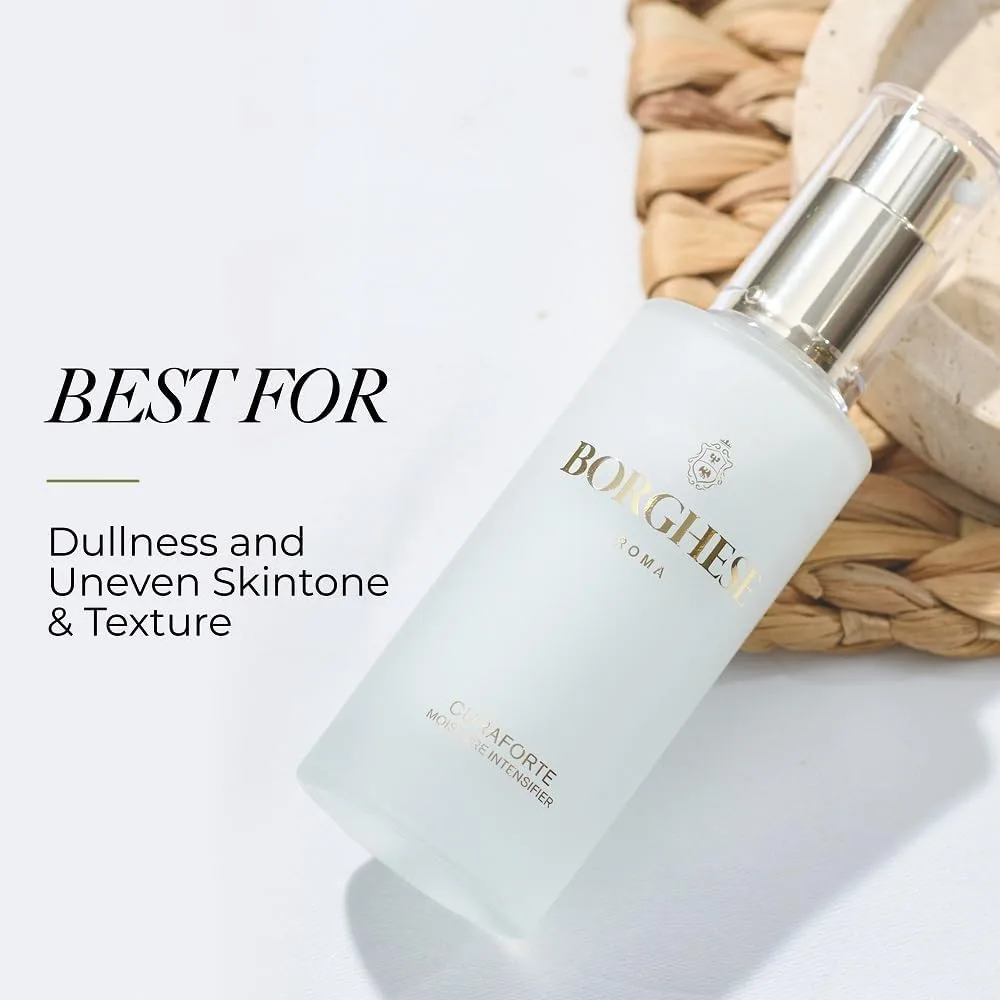 Увлажняющая сыворотка Borghese Curaforte Moisture Intensifier для выравнивания тона кожи и разглаживания мелких морщин, с гиалуроновой кислотой и коллагеном, подходит для всех типов кожи. Дорожный размер — фото 4