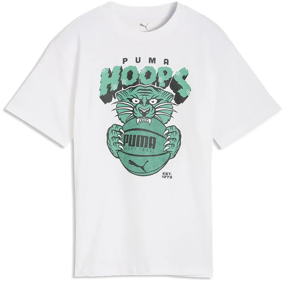 Футболка Puma Basketball Flagrant Foul Ball Relaxed Fit Puma, белый
