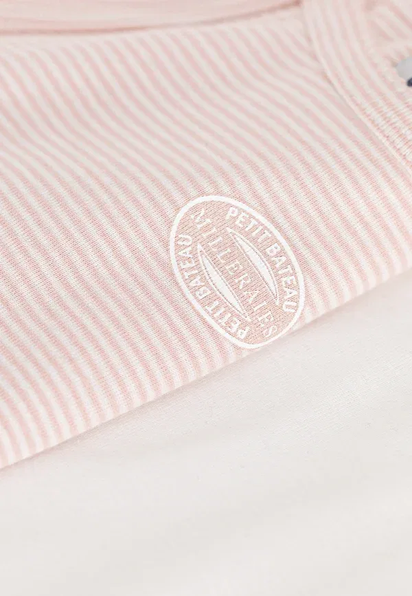 Комплект из 2 маек, хлопок, 2 pack - undershirt, Petit Bateau, net — фото 3