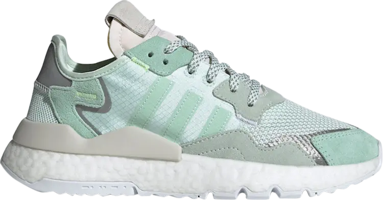 

Кроссовки Adidas Wmns Nite Jogger 'Ice Mint', зеленый