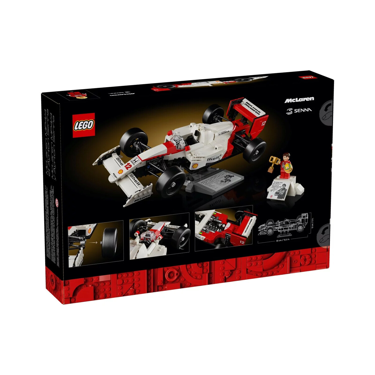 Конструктор Lego Icons McLaren MP4/4 & Ayrton Senna 10330, 693 детали — фото 3