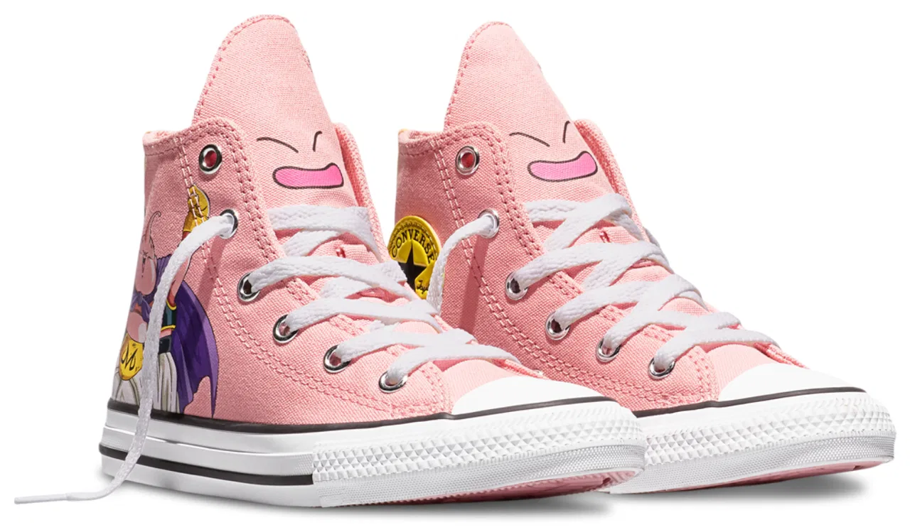 Детские кеды для мальчиков с высоким верхом Converse Chuck Taylor All Star, Cyber Yellow Quartz Pink Black — фото 2