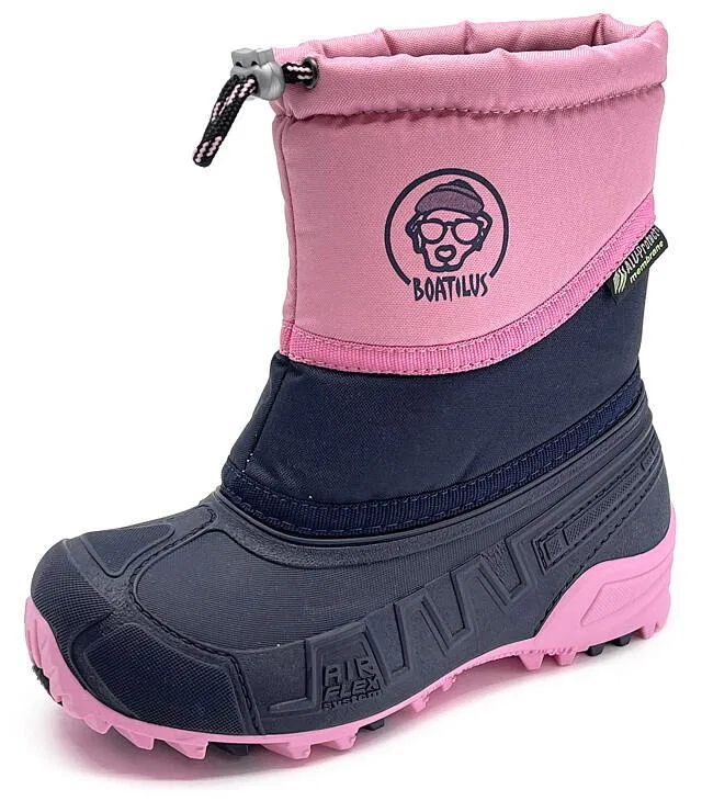 Детские зимние ботинки с быстрой шнуровкой BOATILUS Hybrid Sport Lace, Rosa Dunkelblau