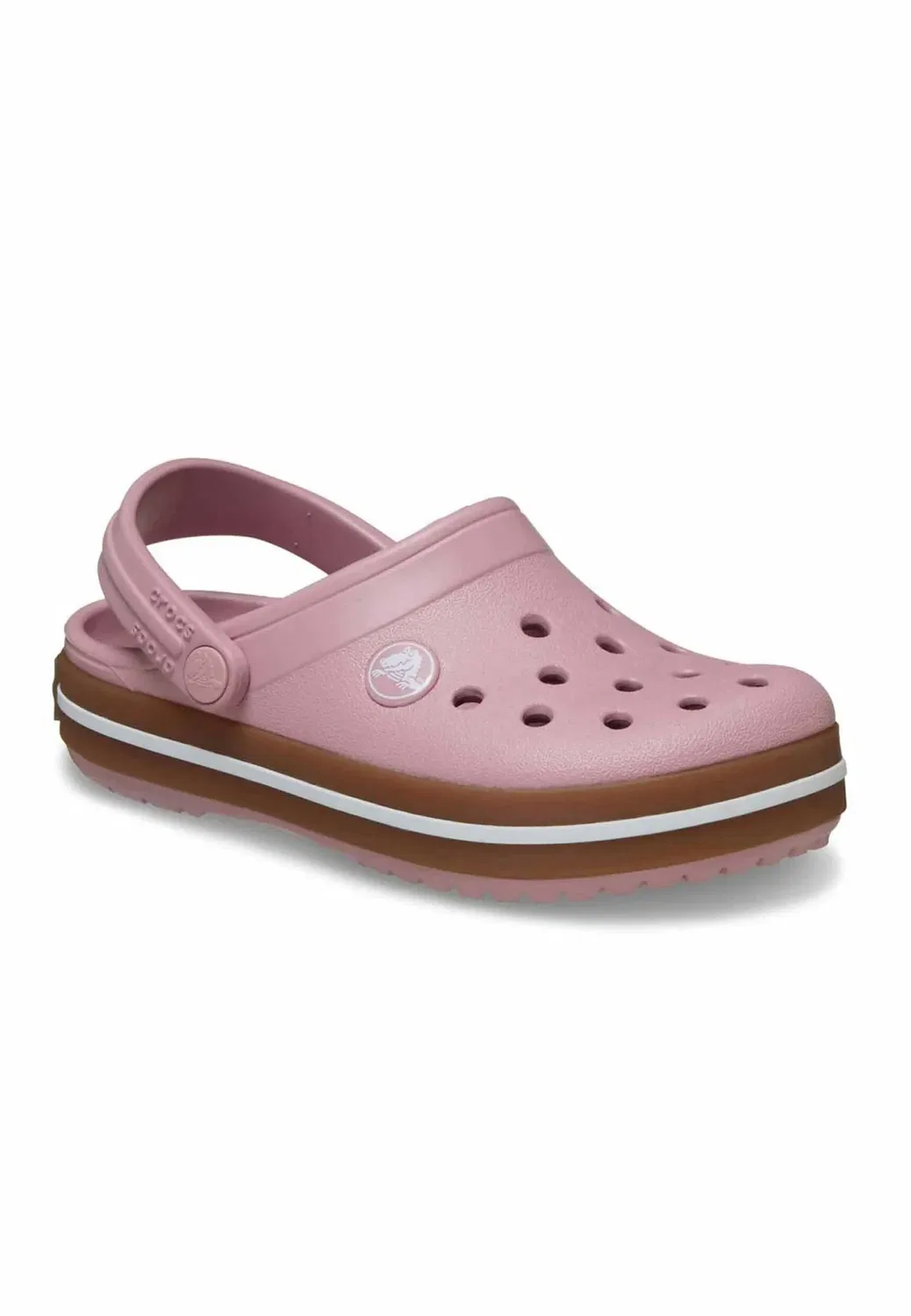 Crocband gum clog k mvgm var - clogs Crocs, Light Pink — фото 2